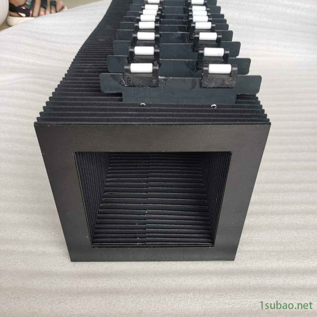 4020迪能激光切割机风琴防护罩 数控车床铝合金防护罩图2