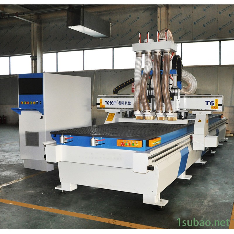 厂家供应1325数控耐力板展柜货架开料机下料机 中空板切割雕刻机图2