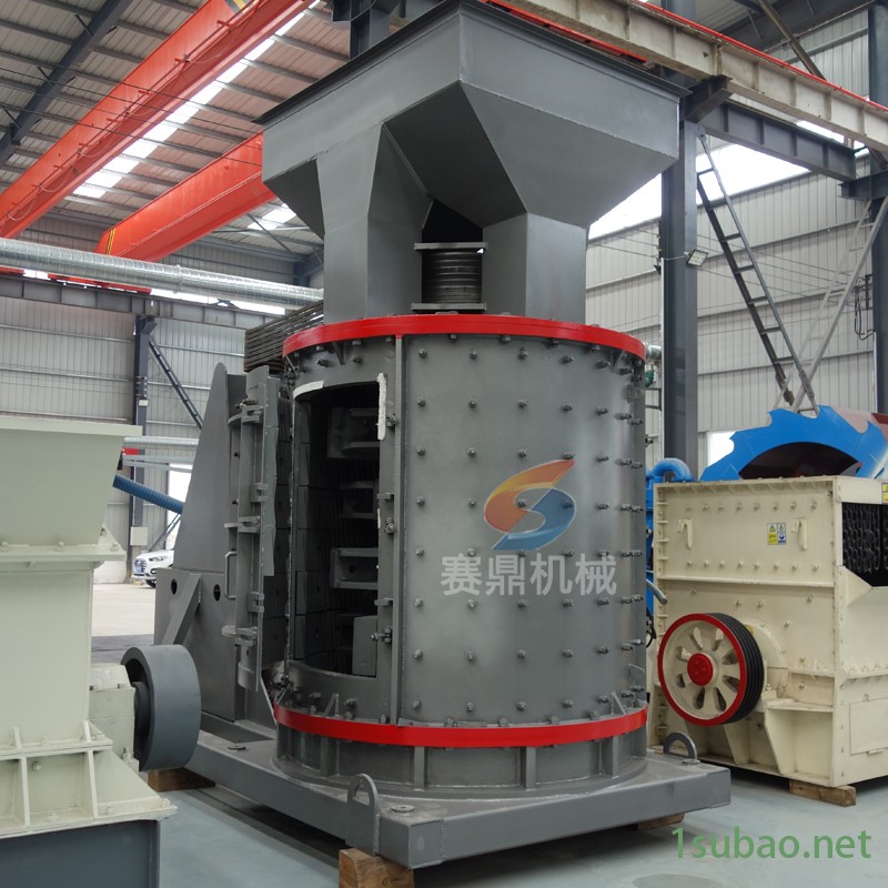 米石数控制沙机 3毫米河石粉碎机设备 日产量200吨的制沙机 赛鼎石头制沙设备图2