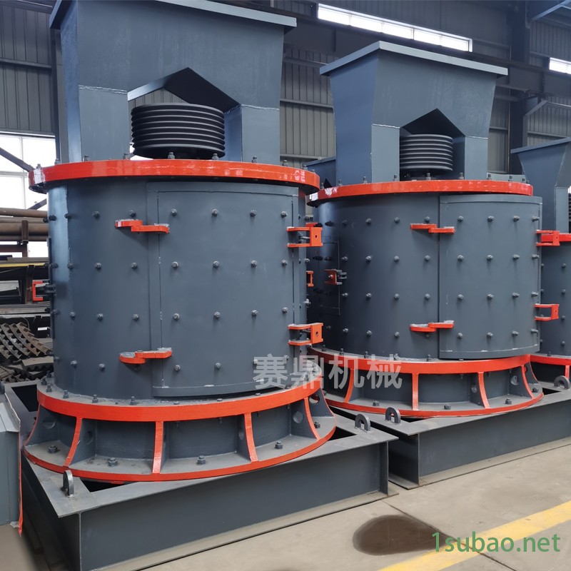 移动砂石打沙机 河卵石锥形制沙机 矿石粉碎机械  数控制沙机图2