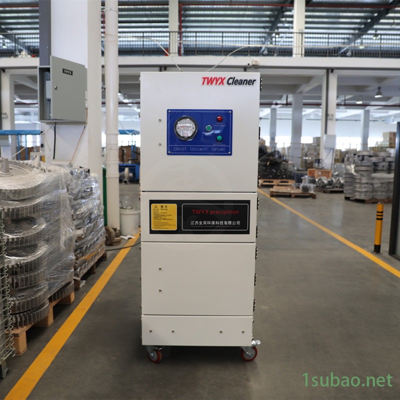 抛光机粉尘集尘机MCJC-15工业集尘器15KW磨床用吸尘器裁床切割除尘柜全风图2