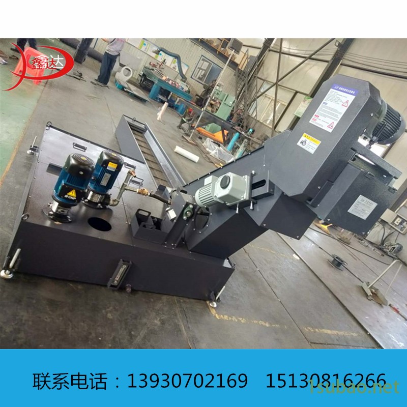 北京定做    集中排屑输送线   数控车床排屑机      提升废料输送机图2