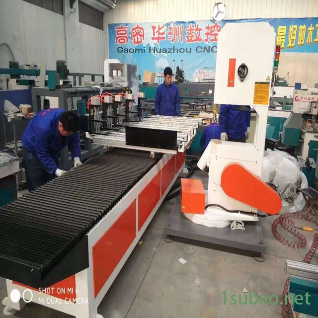 华洲  生产 数控带锯  数控线锯  弯料锯 伺服定位 服务至上图3
