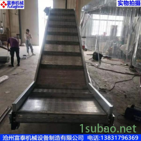 富泰机械 供应山东济南配套排屑输送器 钻床螺旋排屑机 磨床磁性刮板排屑器图2