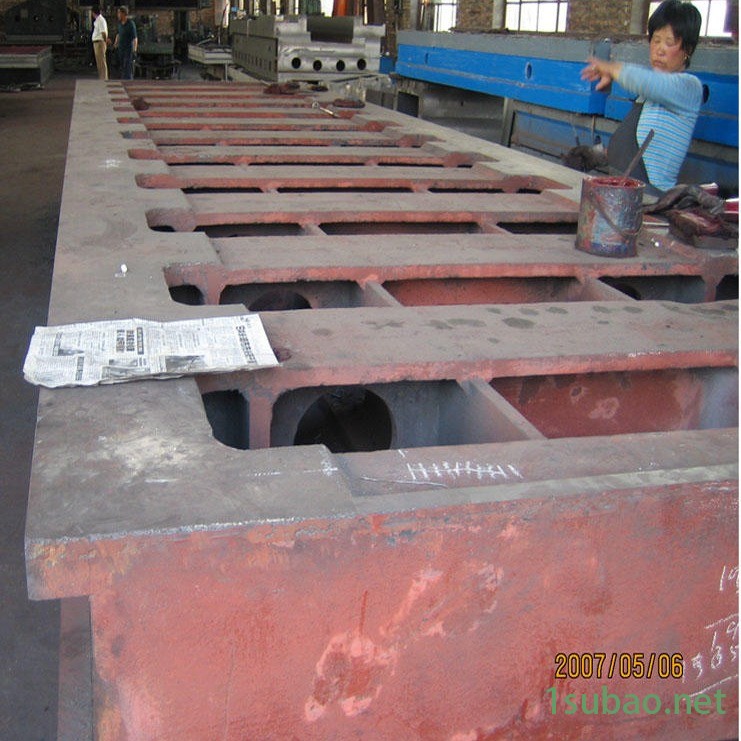 厂家直销可定做数控车床铸件 树脂砂铸件  龙门铣床铸件量大优惠河北精隆图3