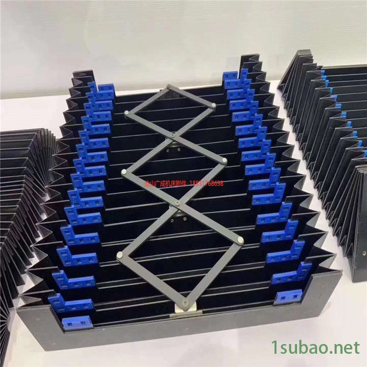 广成定制柔性导轨一字防尘罩 激光切防尘罩 磨床风琴罩 阻燃防护罩 量大优惠图2