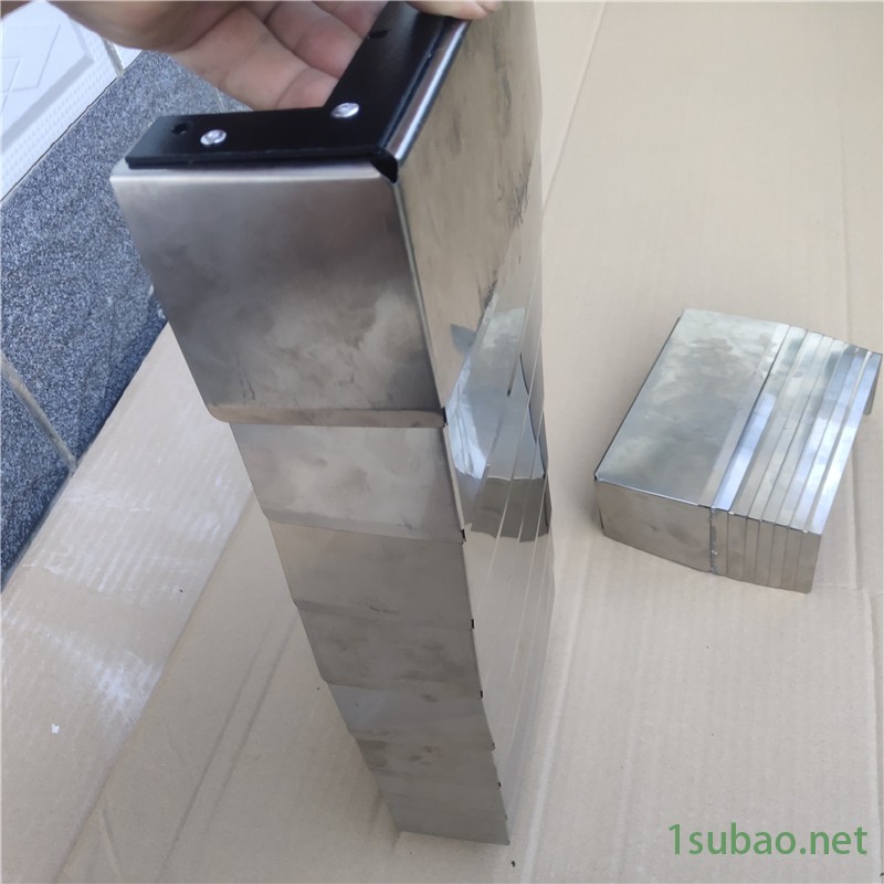 锐通供应磨床防护罩机床硬轨 滑轨铠甲式防尘罩 机床导轨防护罩 风琴式防护罩 厂家直销图4