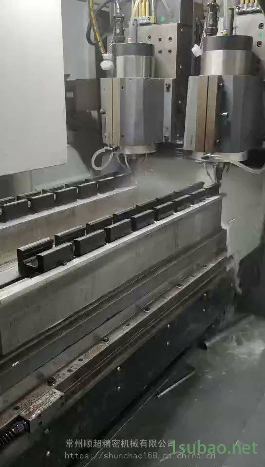 小型数控龙门式滑块磨床 双磨头 轨道磨床，可提供近似机床数控改造图3