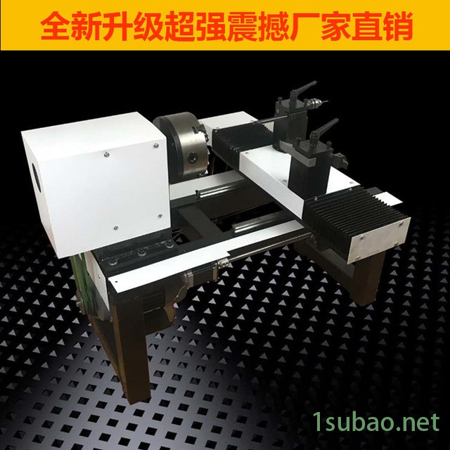 数控佛珠机全自动 高精度双刀 微型木工数控车床图2