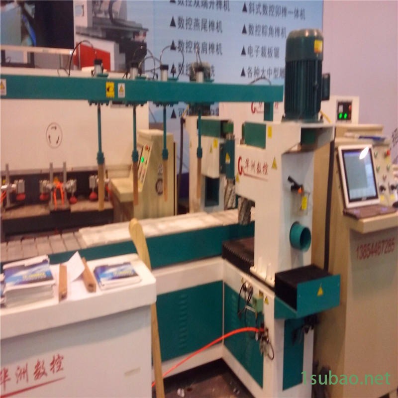 华洲木工铣床 自动修边机 数控双头铣售后有保证图2