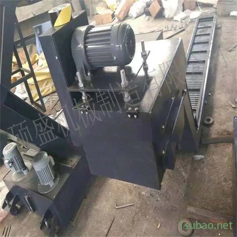 数控机床排屑机 链板排屑机 上料机排屑器 提升机磁性刮板式输送机 冲床废料输送机图2