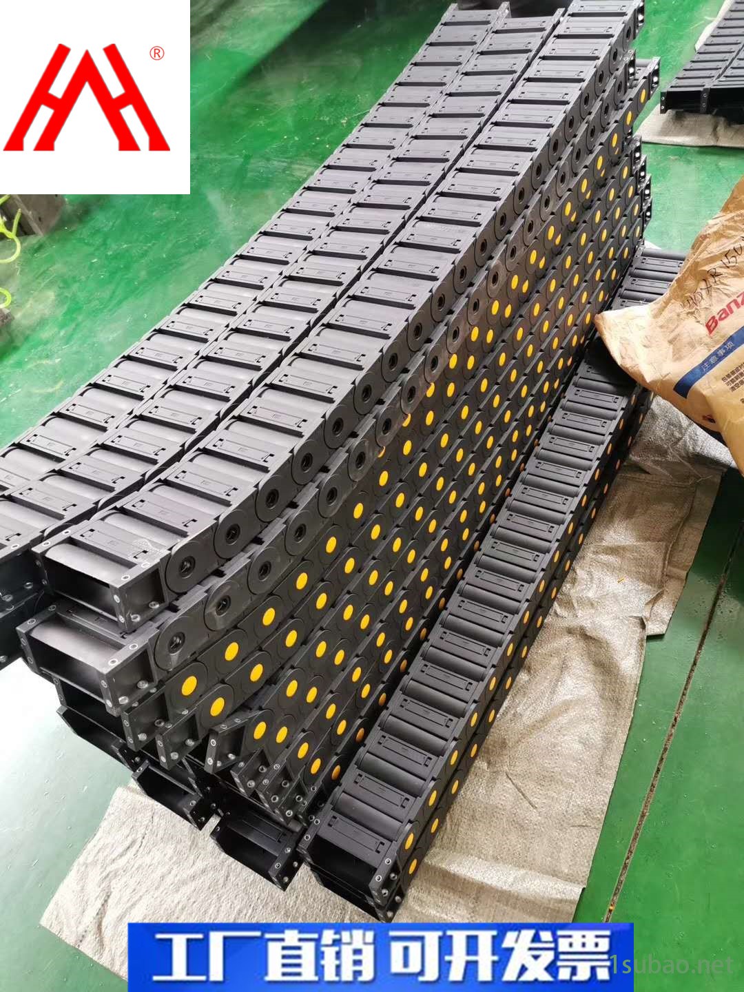 昊海特制各式数控车床GL穿线导线专用新型高速静音拖链实体厂家塑料拖链价格 尼龙拖链厂家型号齐全、可开发票图3