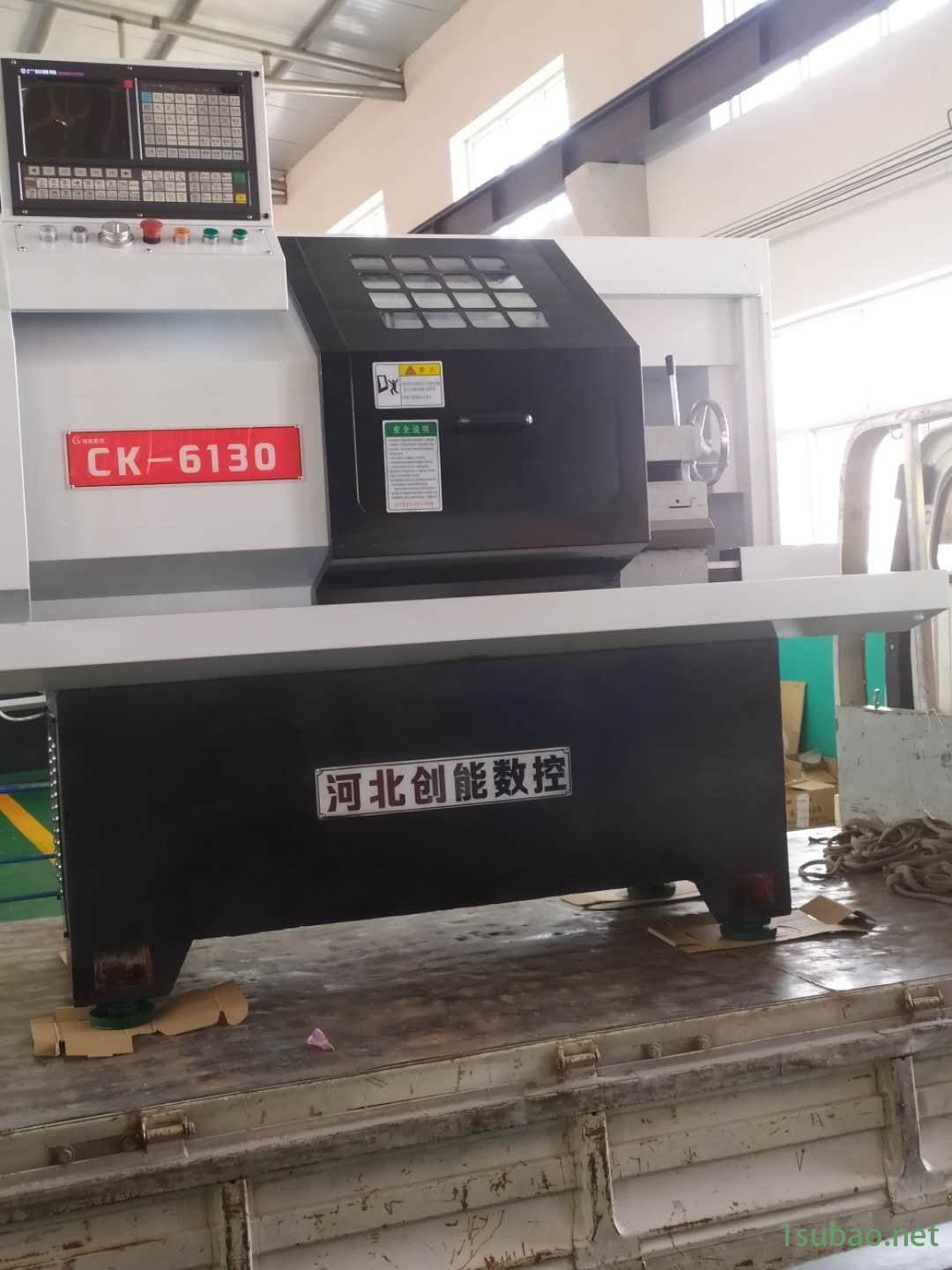 创能数控 全国直销  CK-6130 线轨 精削 数控车床   新报价图2