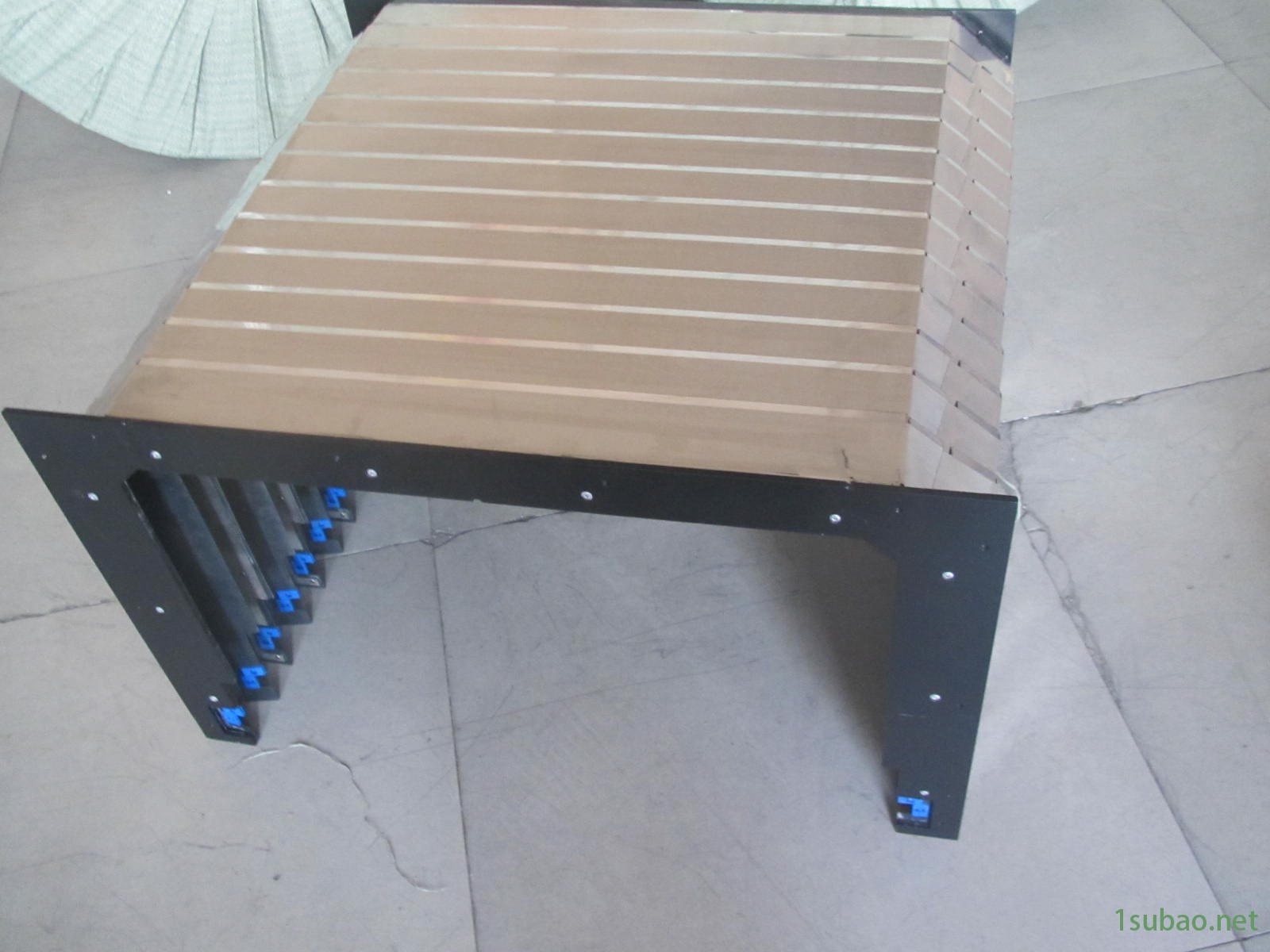 沧一制造机床导轨盔甲防护罩龙门铣床横梁防尘罩磨床防护罩图2