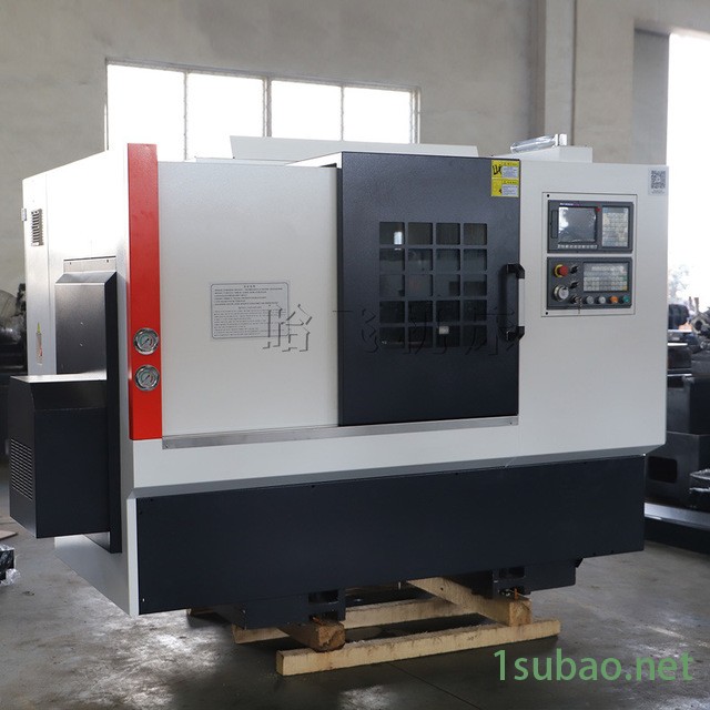 厂家出售 tck6350斜床身数控车床 线轨斜车TCK6350精度高 斜轨数控机床 CNC图4