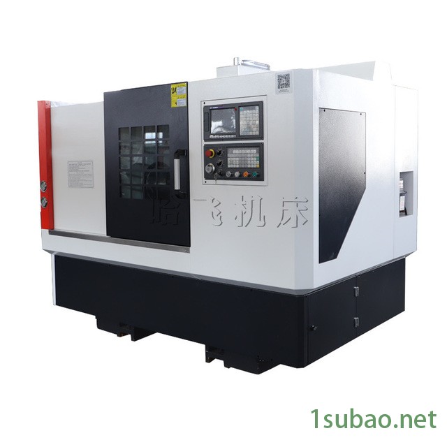 厂家出售 tck6350斜床身数控车床 线轨斜车TCK6350精度高 斜轨数控机床 CNC图5