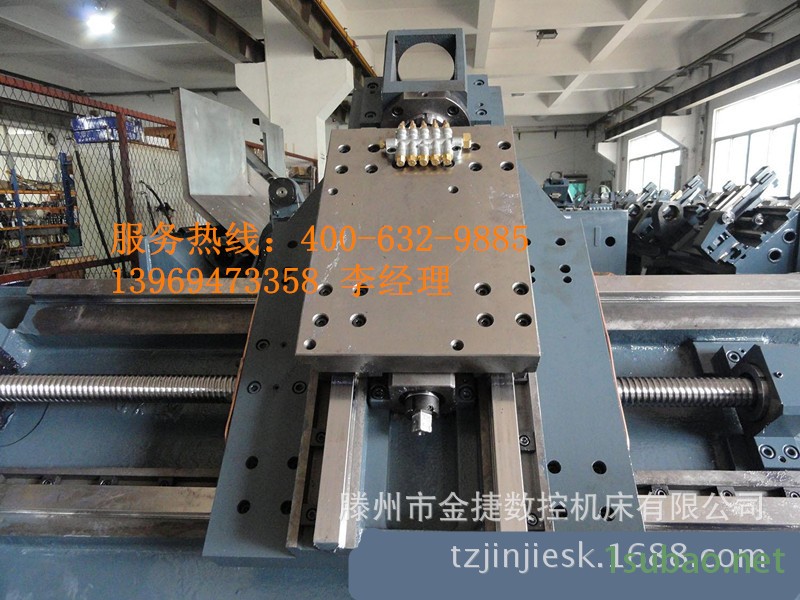 厂商直供CK6150 45度整体斜床身数控车床图3