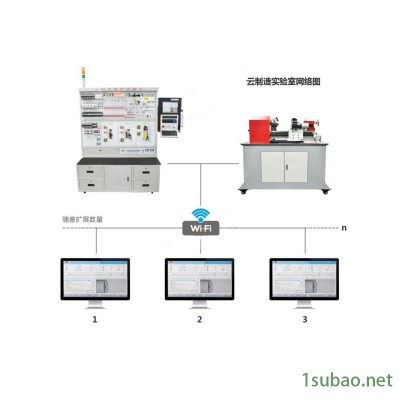 云制造数控车床实训考核设备  云制造数控车床实训装置  云制造数控车床综合实训台