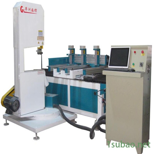 华洲  数控带锯  数控线锯  弯料锯 伺服定位图5