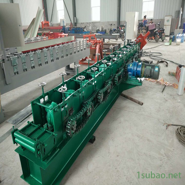 厂家定制宏霖机械  80超市货架托盘C型槽设备 C型槽设备 液压数控定尺切断图9