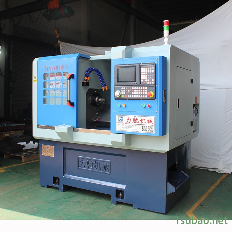 佛山牌力 供应高精度 LC-36CNC斜床数控车床 铸件底座 防水防屑 定位精确 速度快 效率高 35度连体斜床身图2