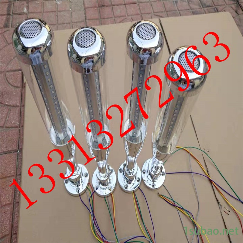 棒球式三色灯 LED棒球式三色灯 机床信号警示灯  led常亮蜂鸣三色灯  数控车床三色灯  机床三色灯图2