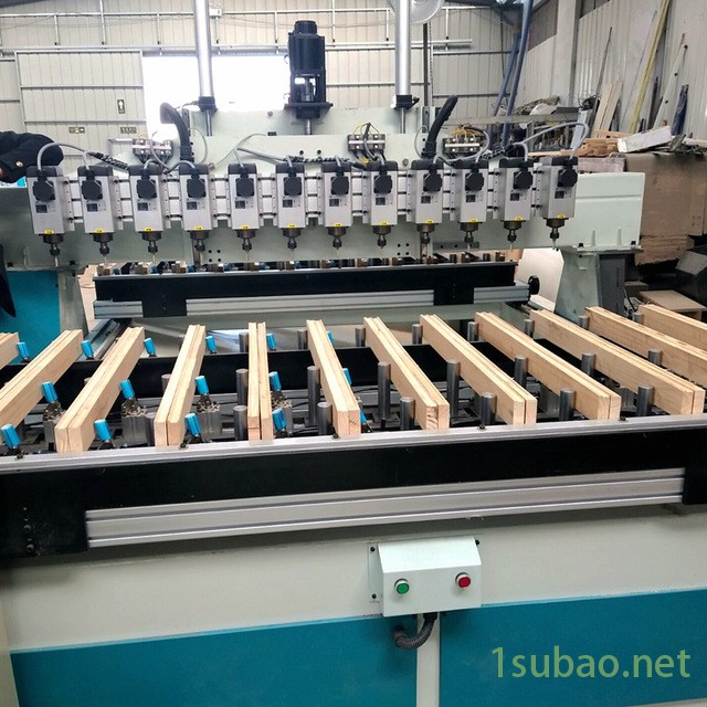 华洲 数控自动铣槽机 数控榫槽机 木工打眼机 运行平稳不用技术工图3