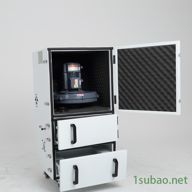 全风出品 布袋集尘器 JC-7500粉尘木屑吸尘器  脉冲工业磨床柜式集尘器图3