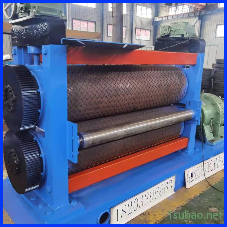 数控压花机 驰恒 卷板压花机 柳叶压花机图2