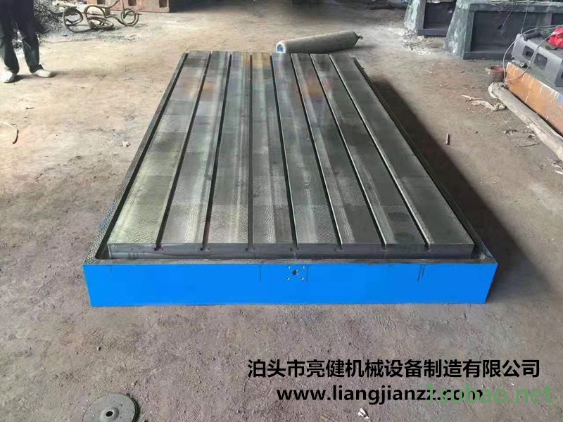 湖北襄樊枣阳 铸铁机床工作台 铸造磨床工作台 材质稳定质量可靠图4