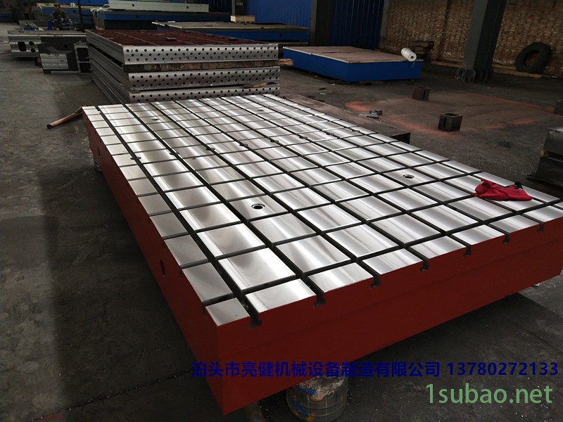 湖北襄樊枣阳 铸铁机床工作台 铸造磨床工作台 材质稳定质量可靠图2