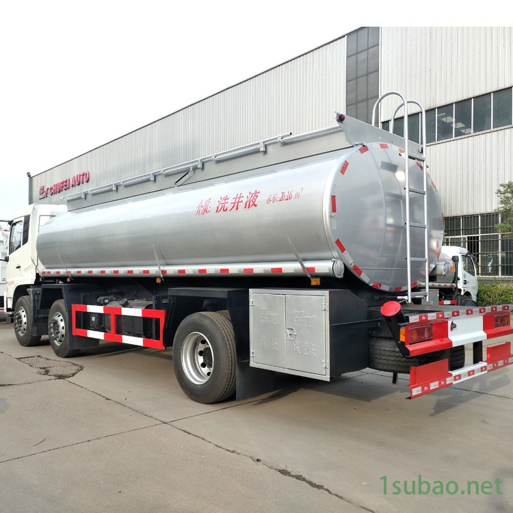 25吨洗井液车供液车 东风天锦前四后六洗井液供液车 润滑油净水剂运输车图2