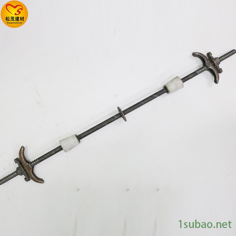遵义止水螺杆批发 铝模螺杆厂家 地下室防水螺栓 木工墙板三断式丝杆 松茂建材图2