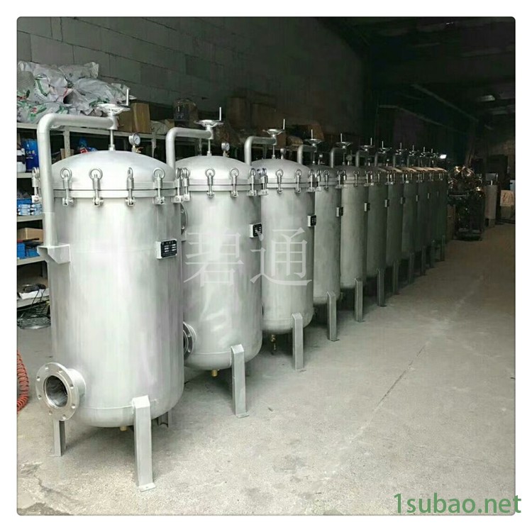 润滑油过滤器 双鸭山碧通BT6袋式过滤器 袋式过滤器选型表图4