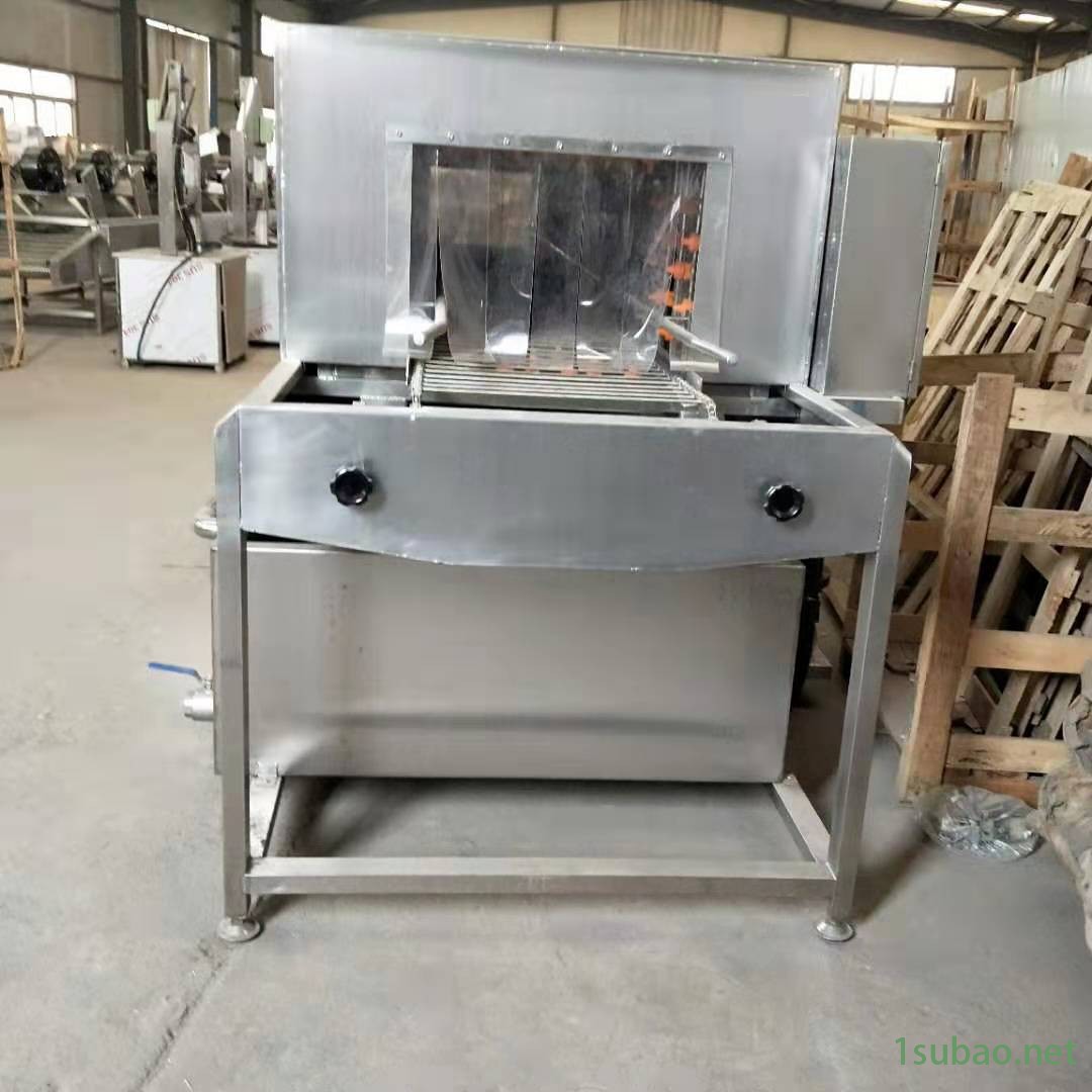 义康制造海鲜筐清洗机  周转筐消毒清洗机  模具喷淋清洗机图8