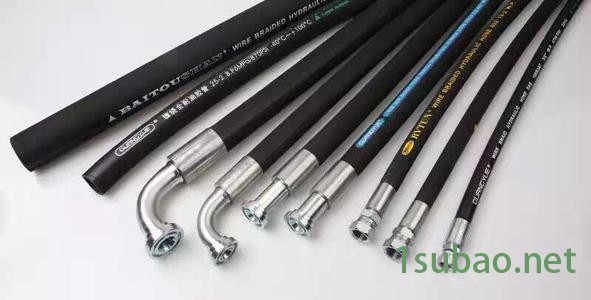 廊坊高压油管，廊坊高压油管厂家，注塑机高压胶管 模具高压油管/水管，廊坊液压油管，定做高压油管，浩瀚液压油管3/4双层图2