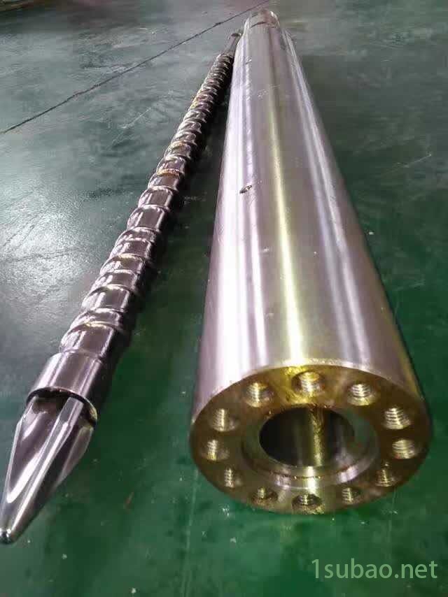 海星注塑机螺杆，注塑机配件合金螺杆料筒图2