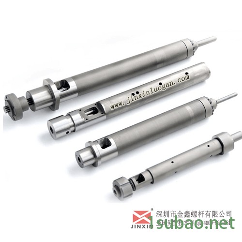 PVC押出机螺杆料筒 pc造粒机螺杆  金鑫图2