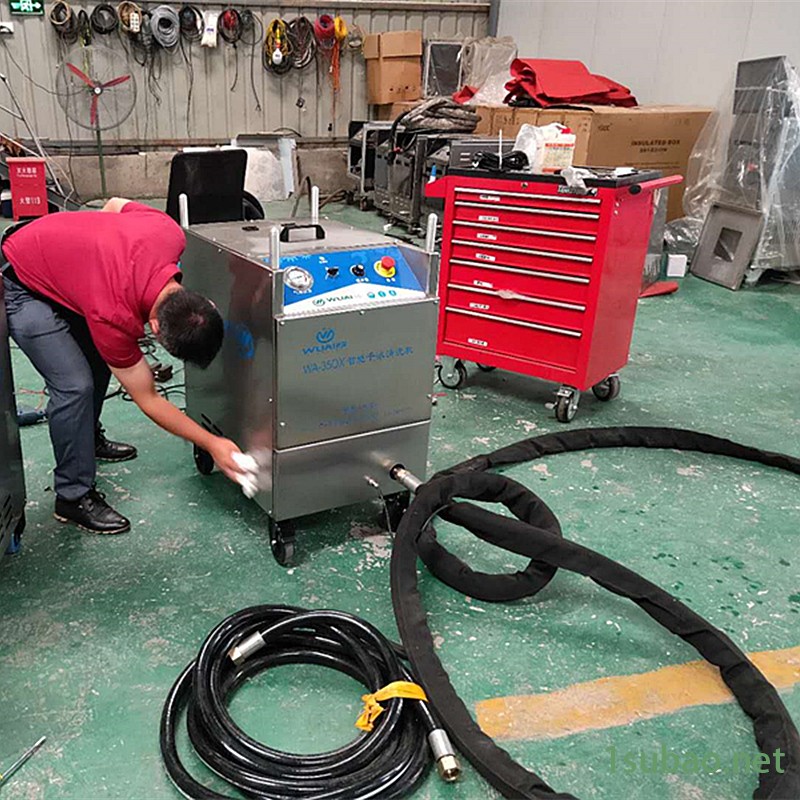 吾爱自主品牌干冰清洗机 半自动化干冰清洗模具机 性能  橡胶模具积碳油污干冰清洗价格图2