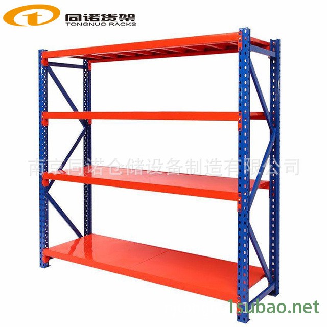 南京货架工厂，同诺货架批发模具抽屉式货架，单悬臂特殊管材板材货架，五金库房货架批发图2