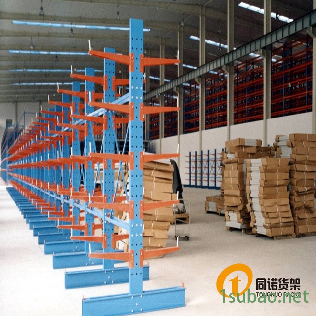 南京货架工厂，同诺货架批发模具抽屉式货架，单悬臂特殊管材板材货架，五金库房货架批发图3