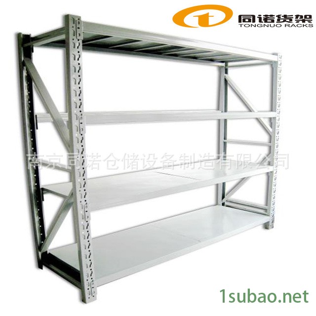 南京货架工厂，同诺货架批发模具抽屉式货架，单悬臂特殊管材板材货架，五金库房货架批发图4