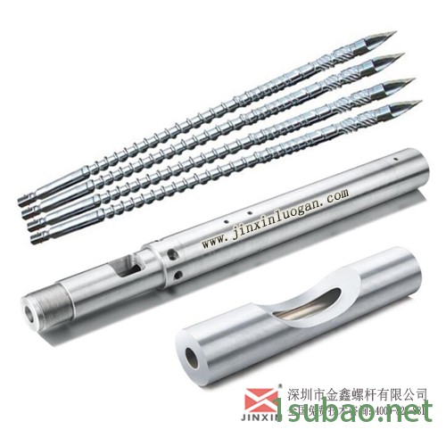 振雄JM128Tφ41注塑机双金属螺杆料筒图2