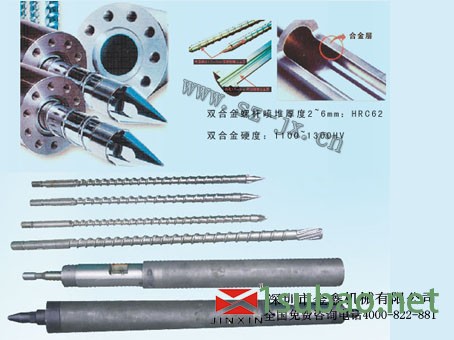 输液管塑料挤出机螺杆料筒报价金鑫图2