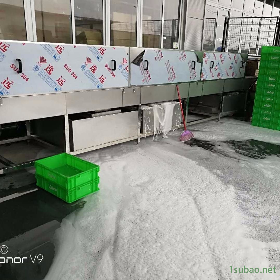 草莓筐洗筐机 馒头盘子清洗机 烤盘模具冲洗设备 义康供应图3