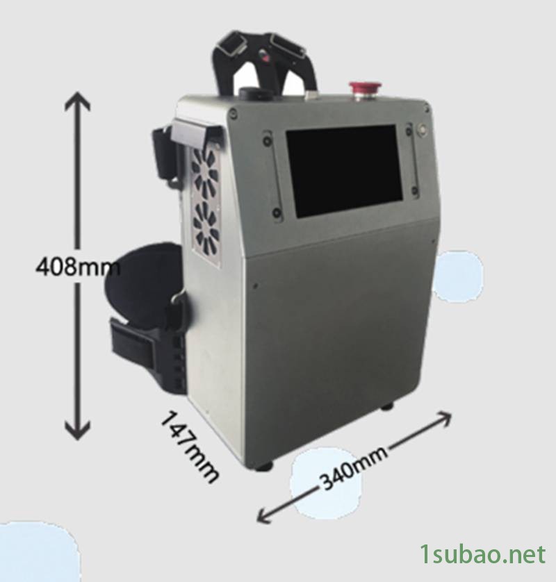 100W便携式激光清洗机 金属表面除锈橡胶模具激光清洗除锈机图2