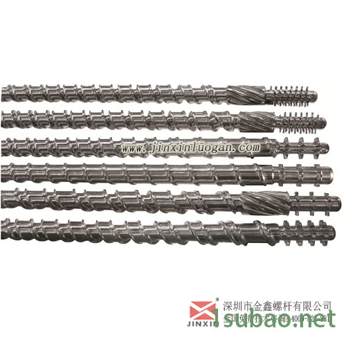 HX-90螺杆料筒 挤出机螺杆料筒 金鑫图2
