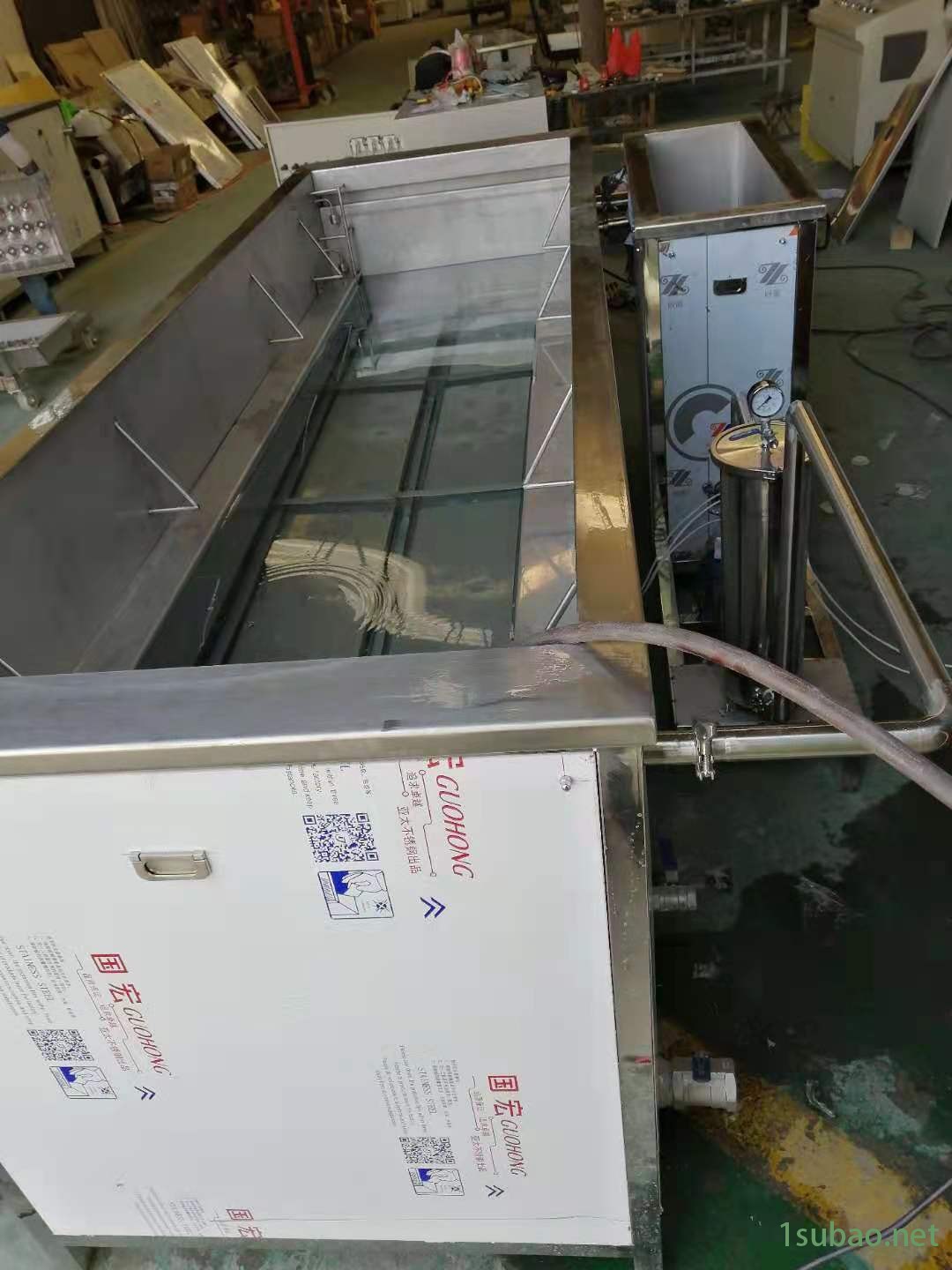 山东超声波模具清洗机 模具除油脱脂清洗设备 铸造件挖掘机配件除油厂家图2