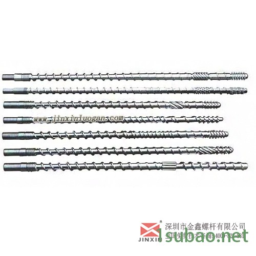 螺杆料筒 注塑机螺杆料管 立式百塑机90T-Φ28双合金螺杆料管组图2