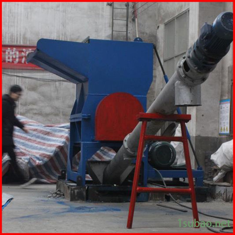 拉链粉碎机 凌立聚乙烯制品破碎机 合金刀片转子塑料管粉碎机图2